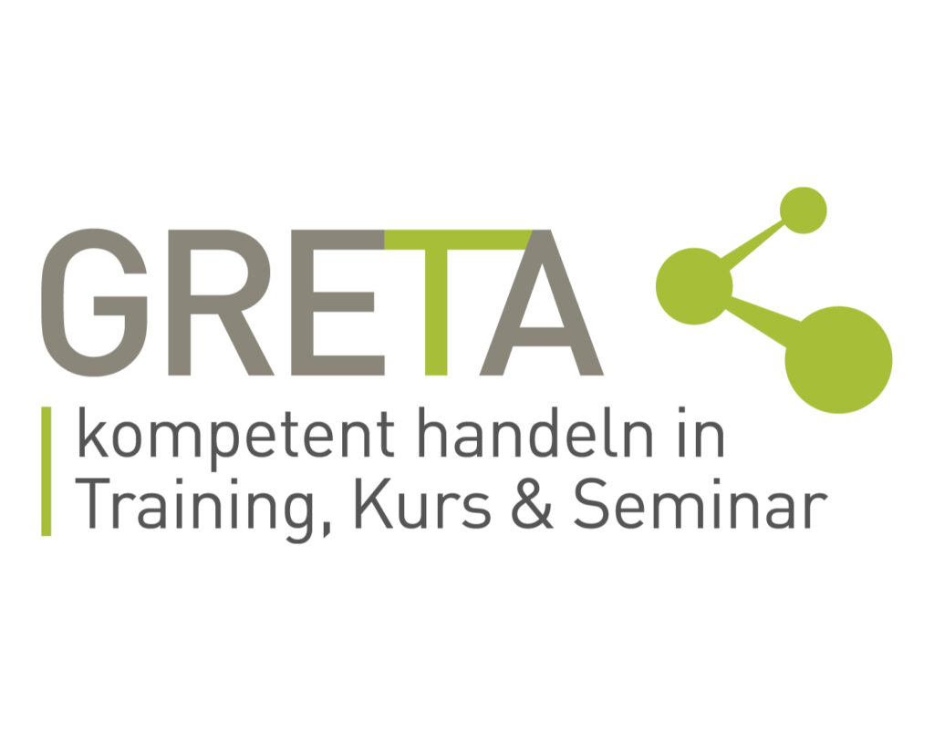 Logo GRETA - Kompetent handeln in Training, Kurs & Seminar