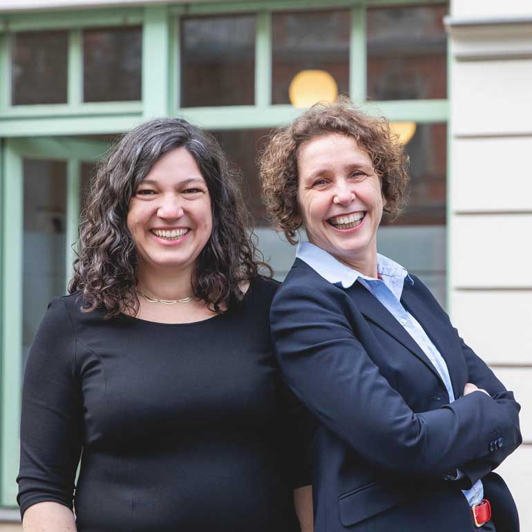 Jule Endruweit und Katharina Stahlenbrecher