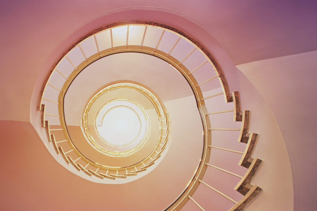 Treppe nach oben