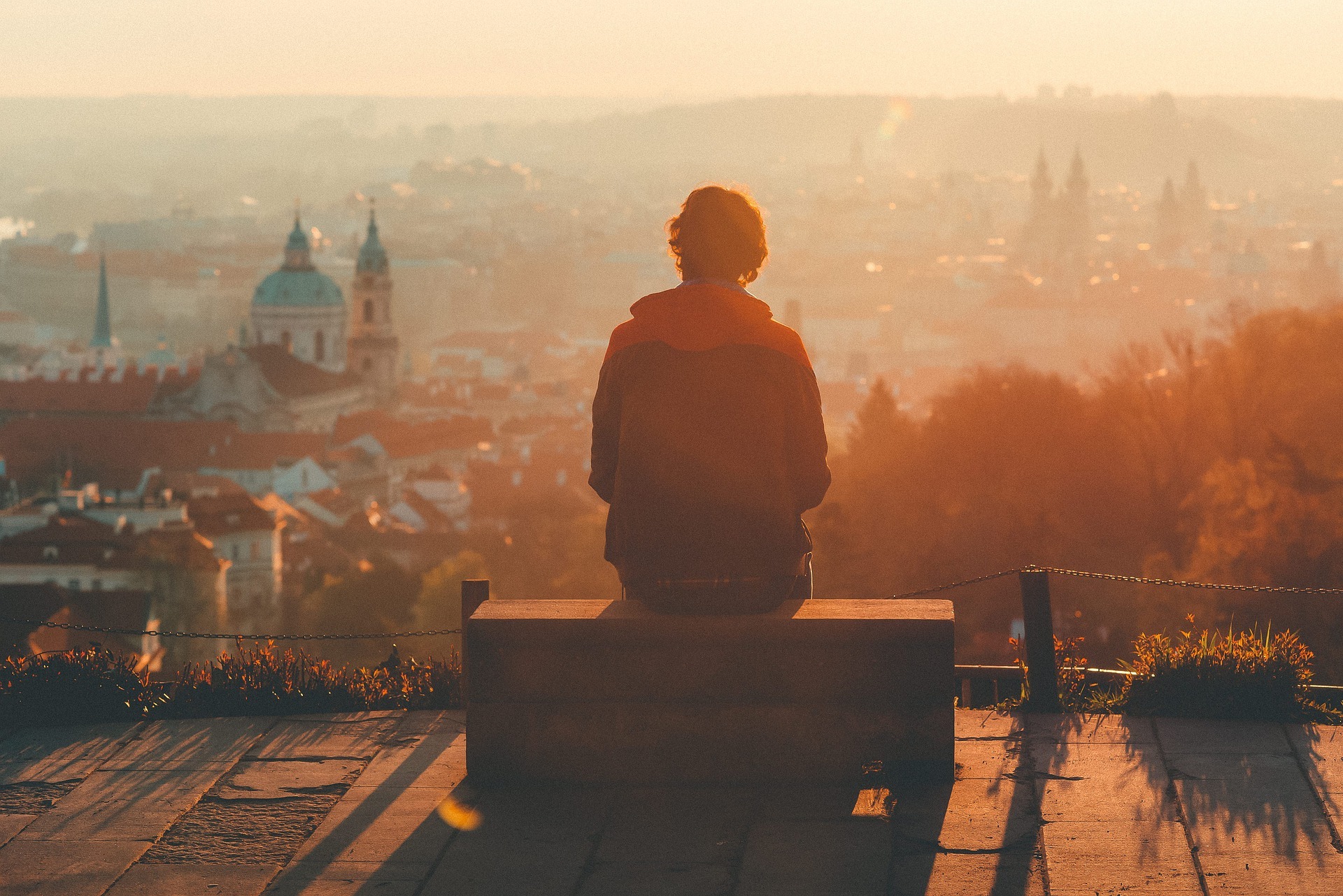Treppe nach oben – Motiv für Improving Leadership