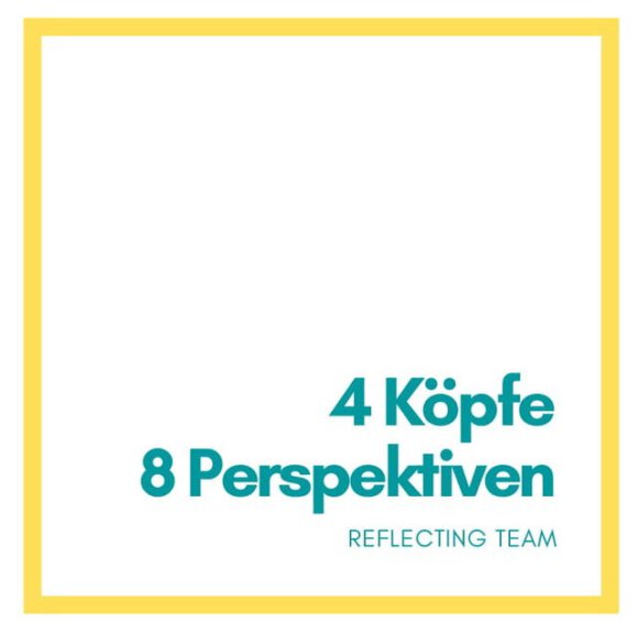 Logo 4 Köpfe, 8 Perspektiven